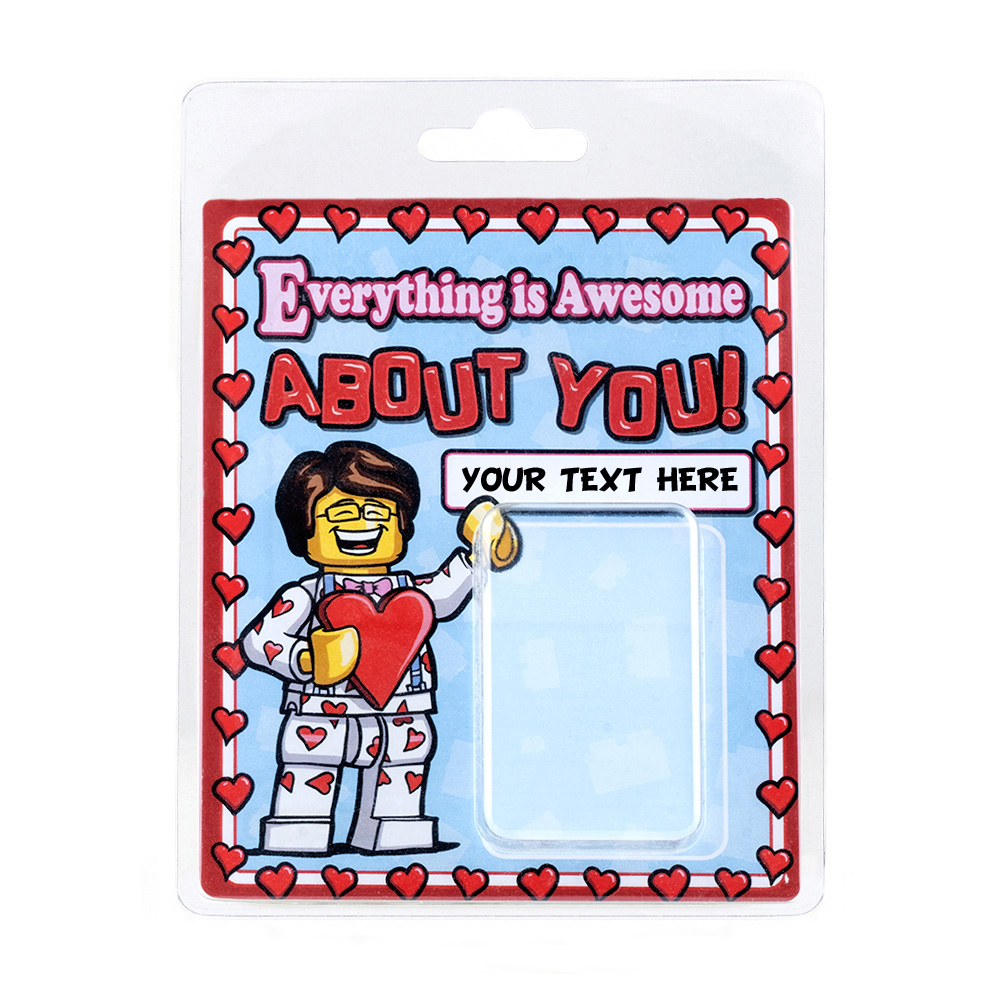 additional image for Personalised Minifigure Packaging You're Awesome