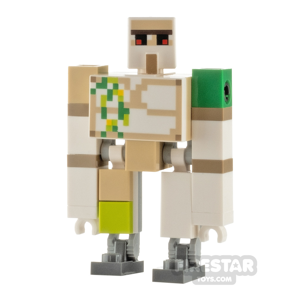 NEW Lego Minecraft Eisengolem min105 21176 Iron Golem Minifig NEU 