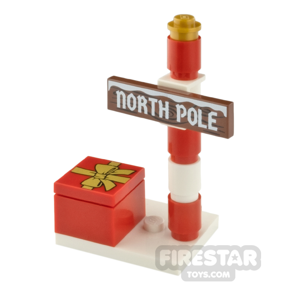 Custom Mini Set North Pole Sign