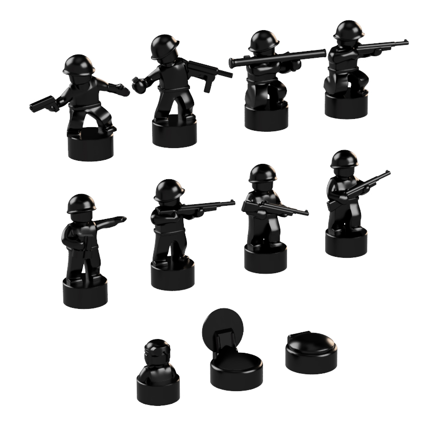 additional image for BrickMini Nano Soldiers Set