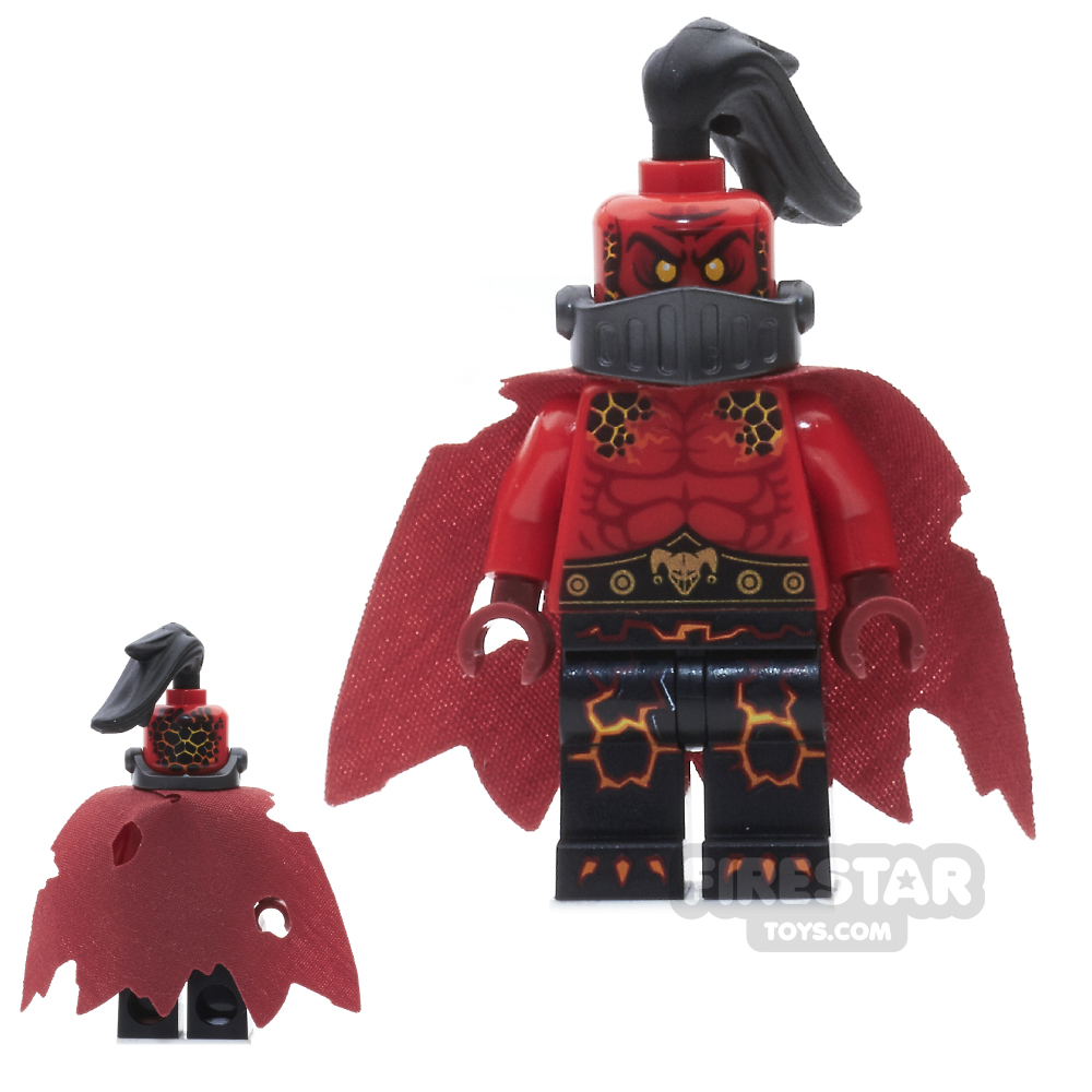 Head für Mini Figur General Magmar Neuware Lego Nexo Knights Kopf 