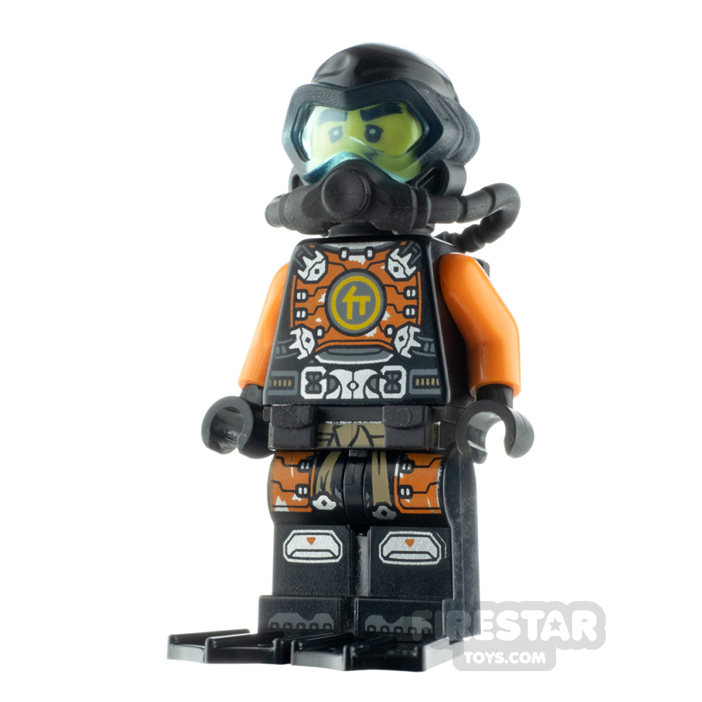 LEGO Ninjago Minifigure Cole Seabound Scuba Gear