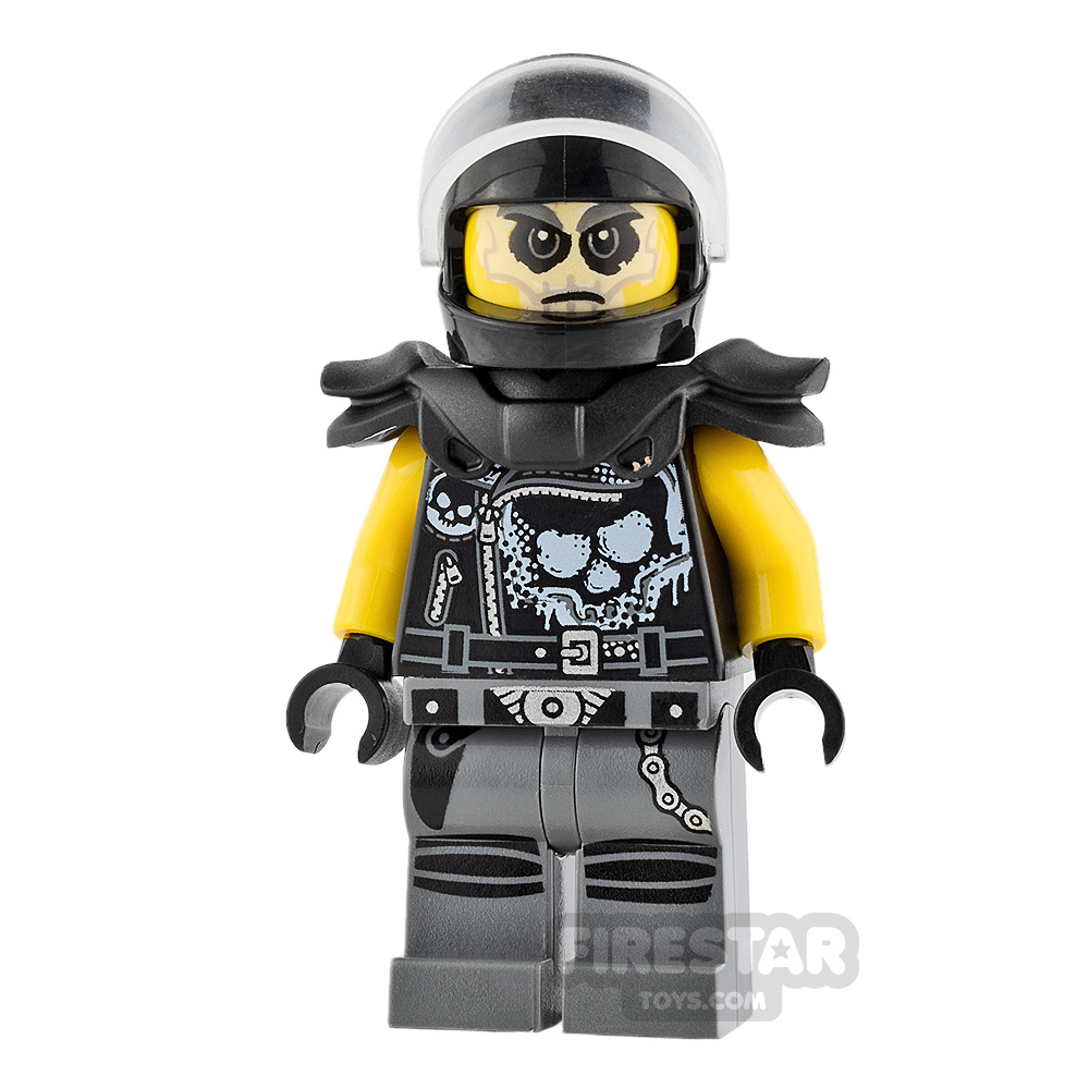 LEGO Ninjago Mini Figure - Chopper Maroon - Shoulder Pads