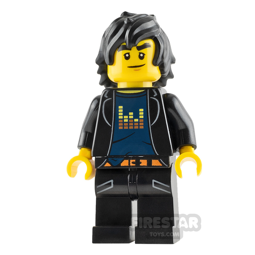LEGO Ninjago Mini Figure - Cole - Sound Bars T-shirt