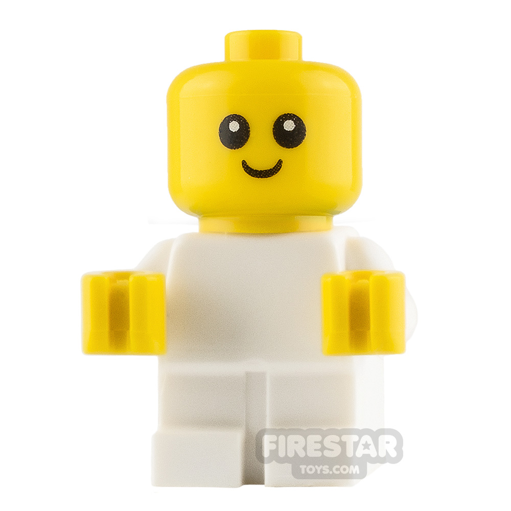 LEGO Ninjago Mini Figure - Baby - White Babygrow