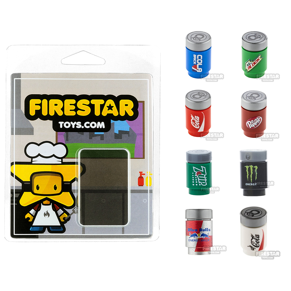 additional image for Refreshment Pack - Set of 8 Minifigure Drinks