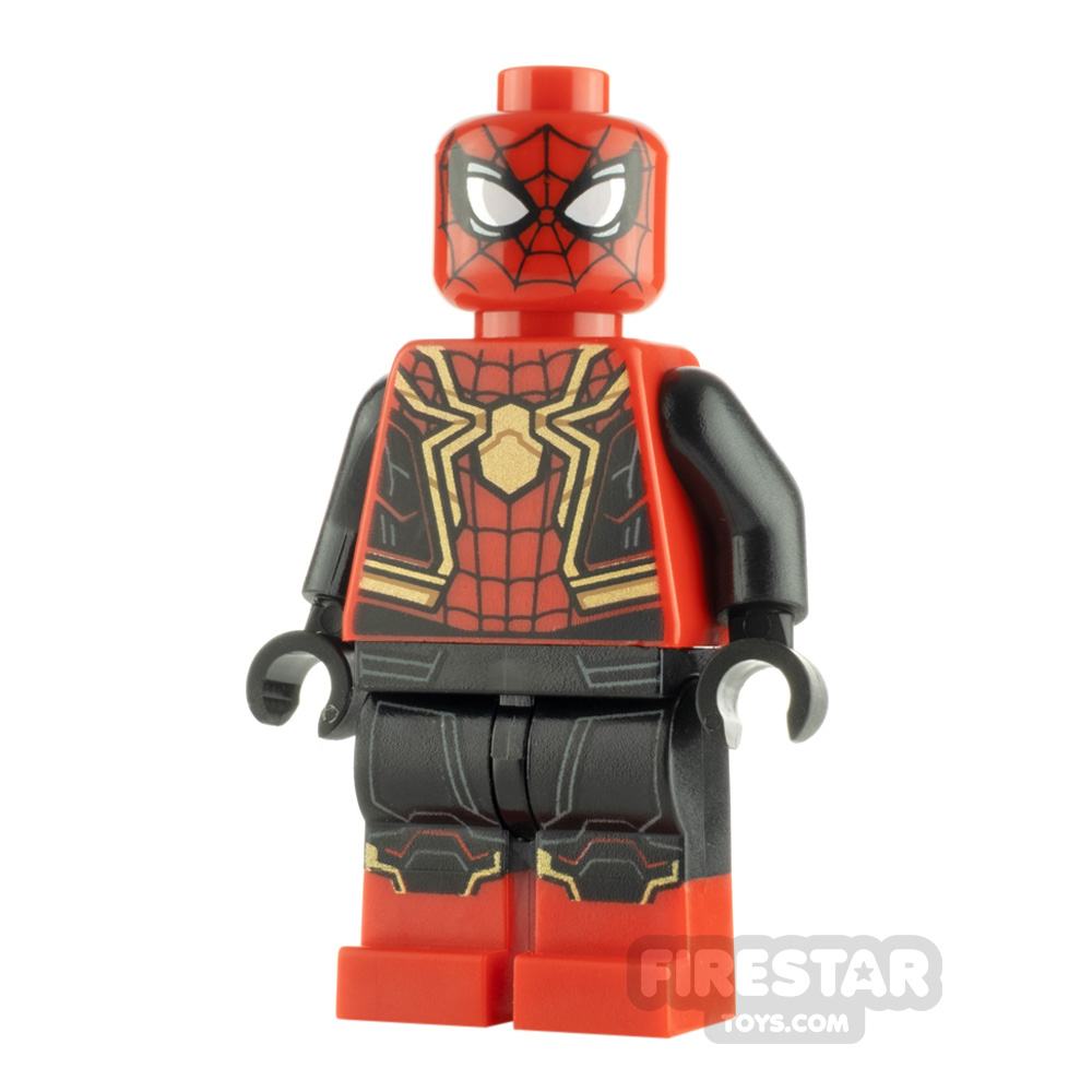 LEGO Super Heroes Minifigure Spider-Man Black and Red Suit