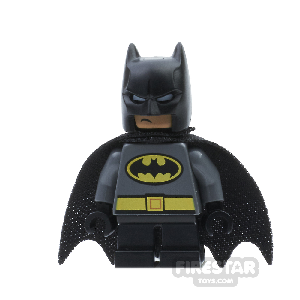 LEGO Super Heroes Mini Figure - Batman - Short Legs - Gray Suit