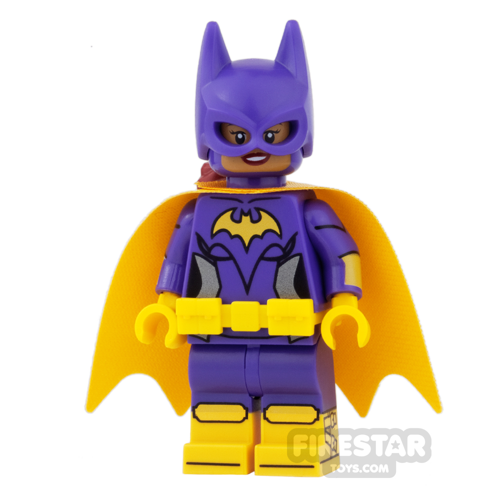 LEGO Super Heroes Mini Figure - Batgirl - Yellow Cape - Smile/Angry