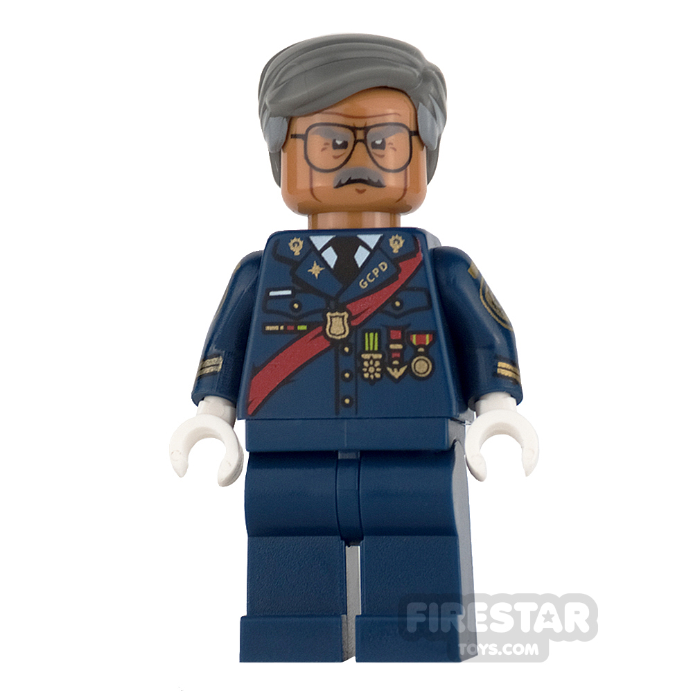 LEGO Super Heroes Mini Figure - Commissioner Gordon - Red Sash