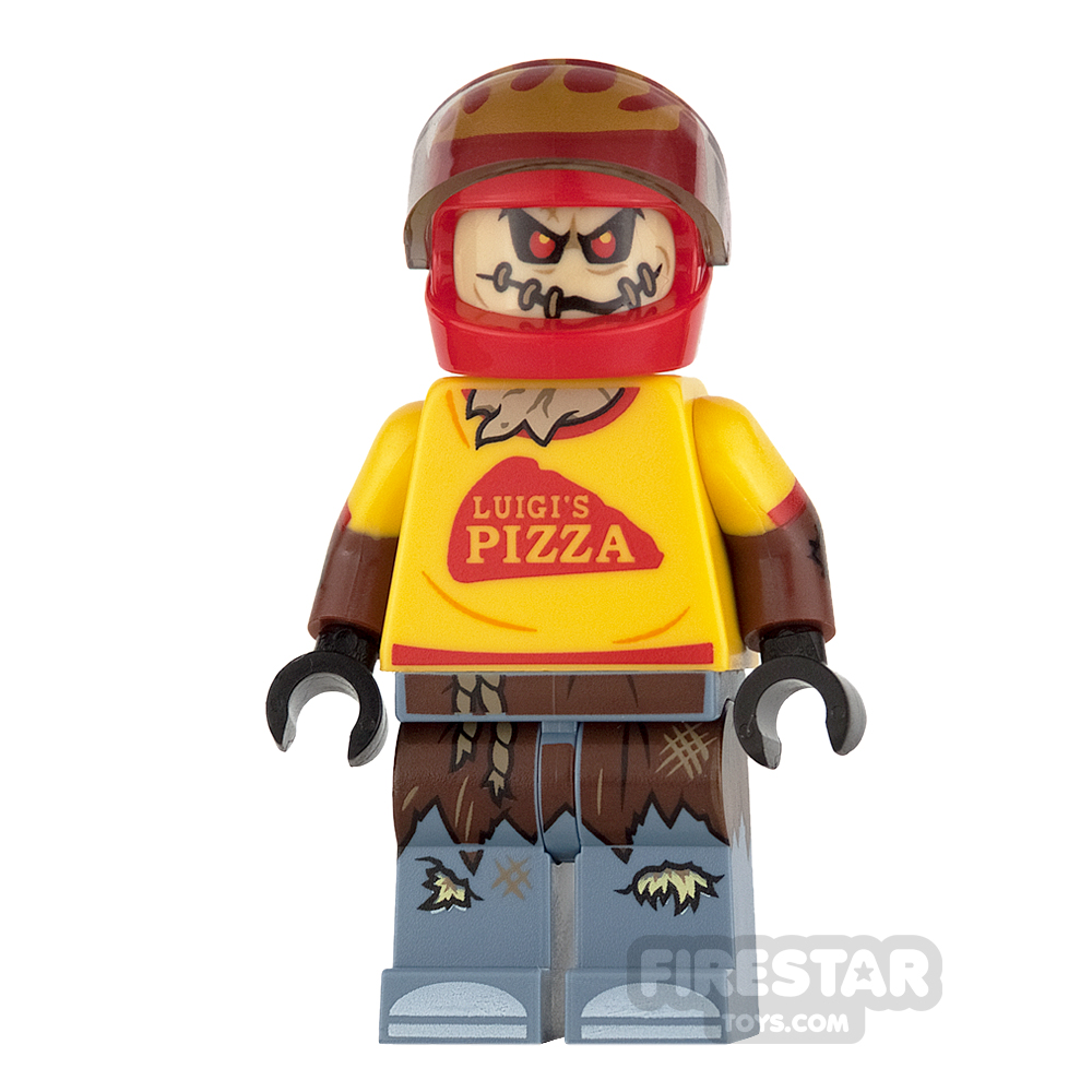 LEGO Super Heroes Mini Figure - Scarecrow - Pizza Delivery Outfit