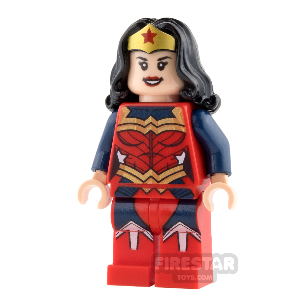 LEGO Super Heroes Mini Figure - Wonder Woman - Dark blue and Red