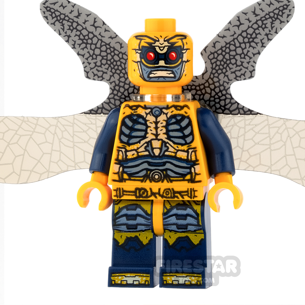 LEGO Super Heroes Mini Figure - Parademon - Extended Wings - Yellow