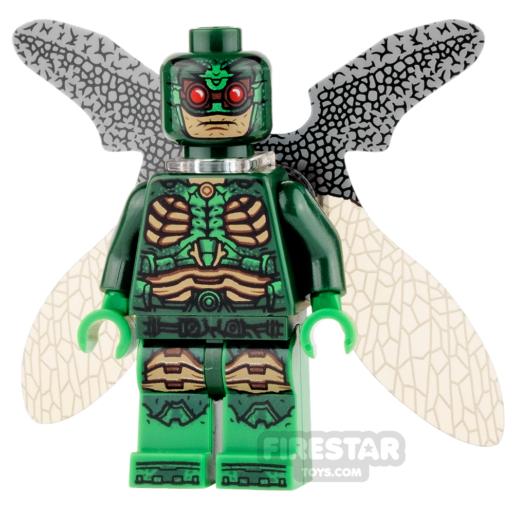 LEGO Super Heroes Mini Figure - Parademon - Collapsed Wings - Green