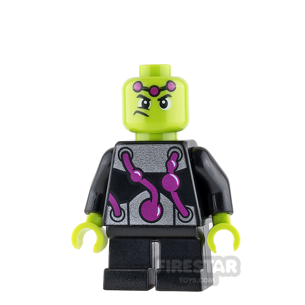 LEGO Super Heroes Mini Figure - Brainiac - Short Legs