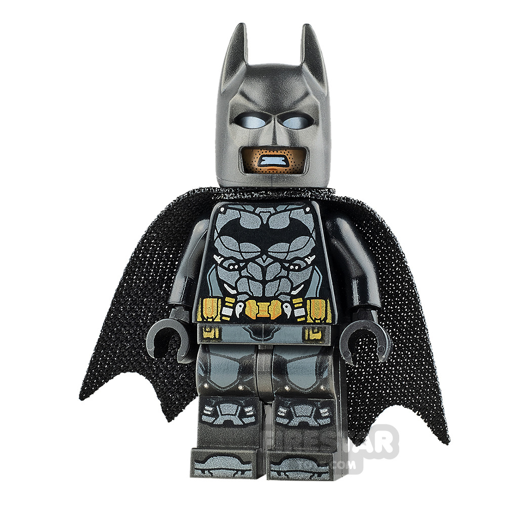LEGO Super Heroes Mini Figure - Batman - Pearl Dark Gray Armour