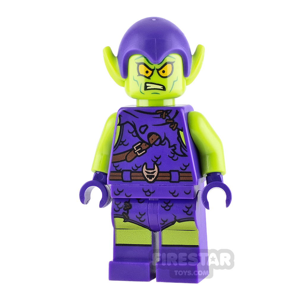LEGO Super Heroes Minifigure Green Goblin Lime Outfit