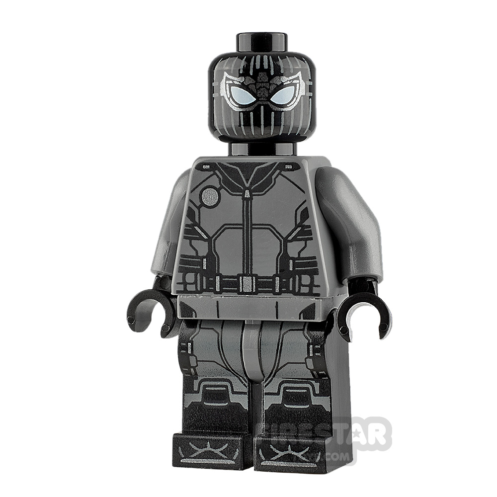 LEGO Super Heroes Minifigure Spider-Man Black and Gray Suit