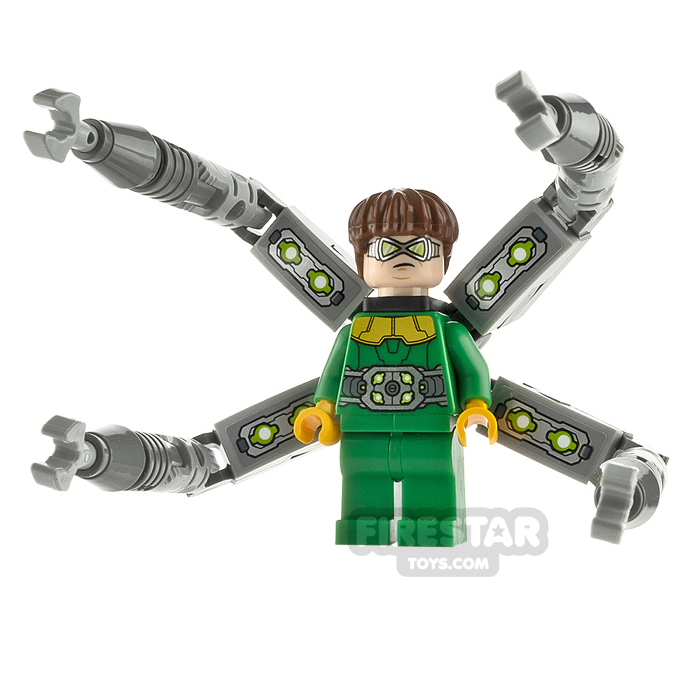 LEGO Super Heroes Minifigure Dr. Octopus Green Outfit