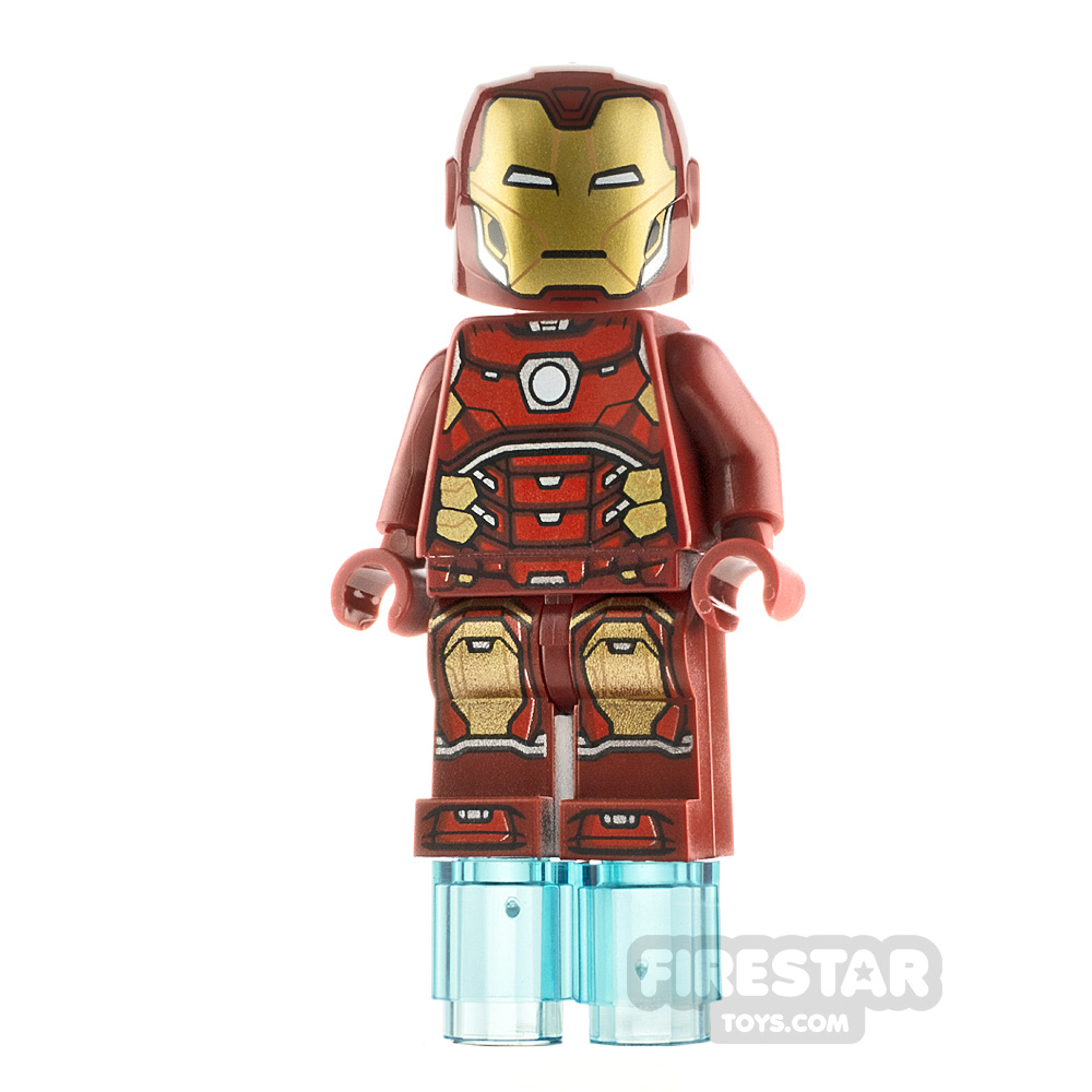 Custom Designed Minifigure Ironman Stealth Suit Superhero Printed On LEGO Parts 