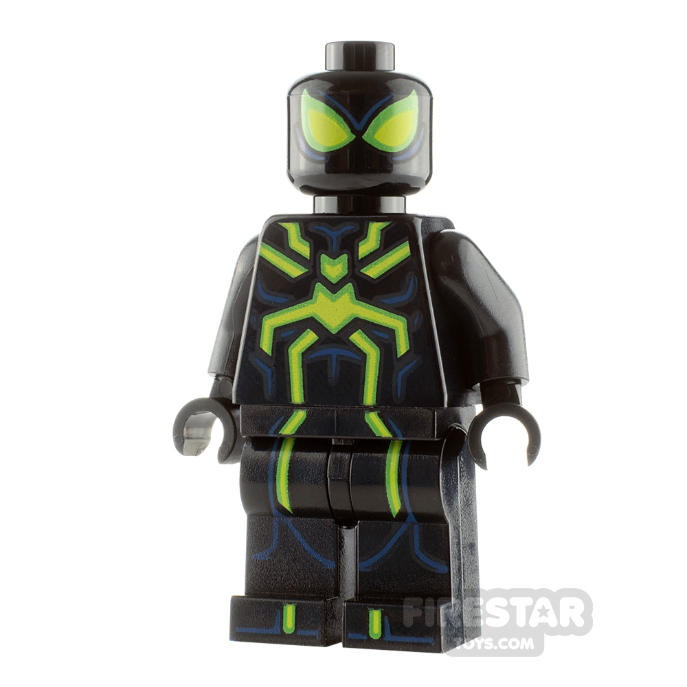 Marvel Comics Lego Moc Minifigure Toys Spiderman Stealth Suit 