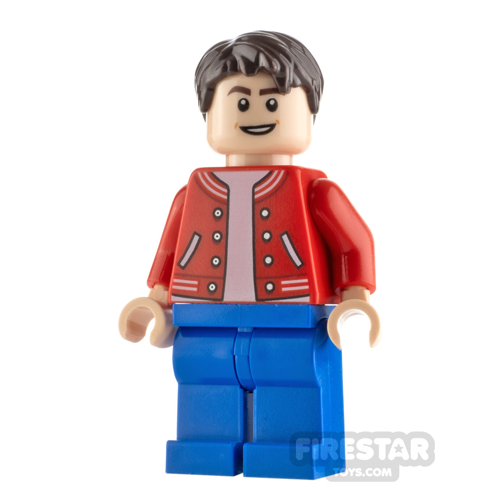 LEGO Super Heroes Minifigure Peter Parker Red Jacket