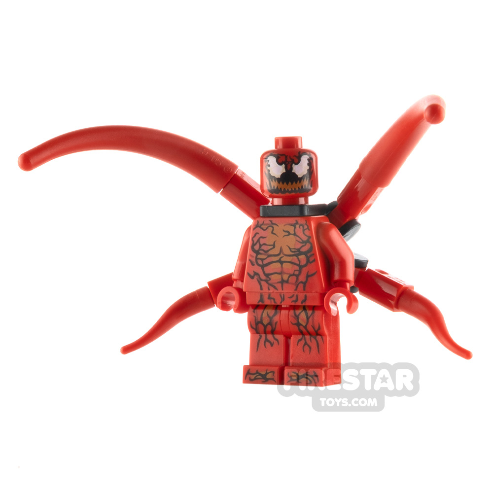 LEGO Super Heroes Minifigure Carnage Long and Short Appendages