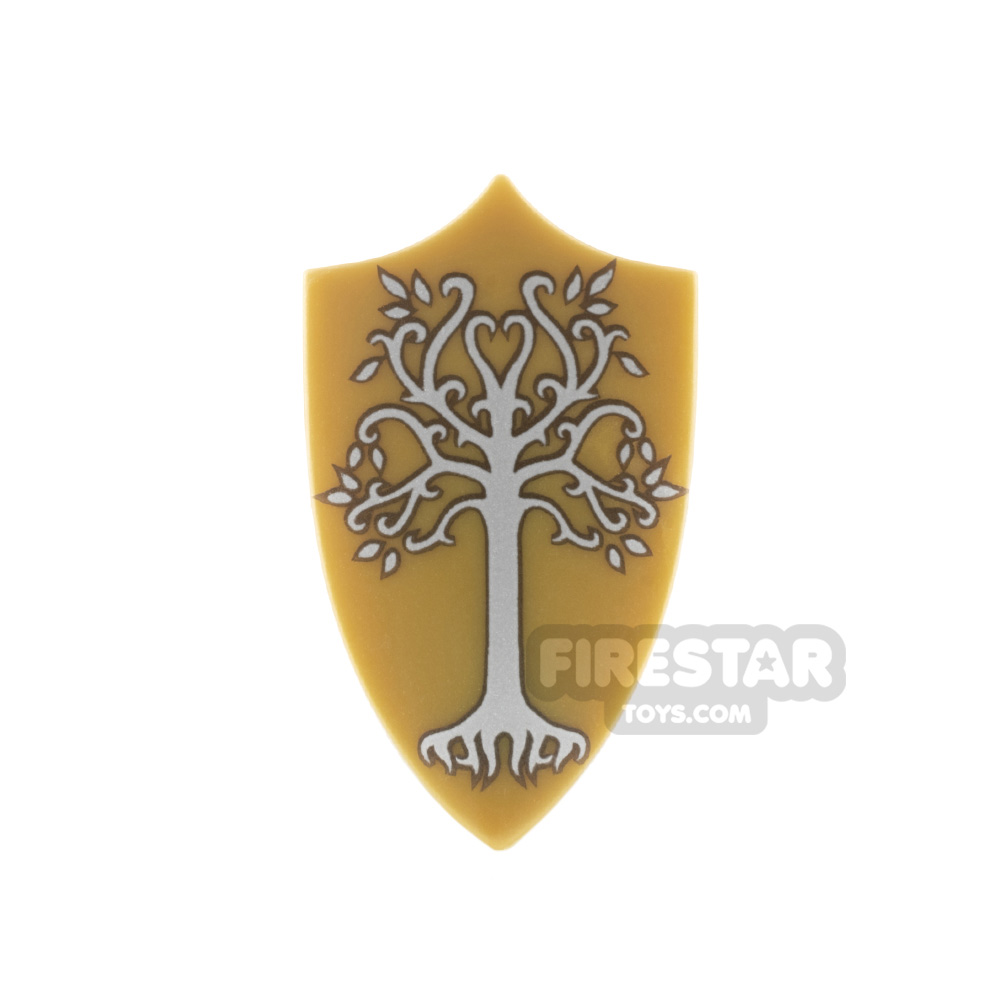 BrickForge Knight Shield HighbornePEARL GOLD