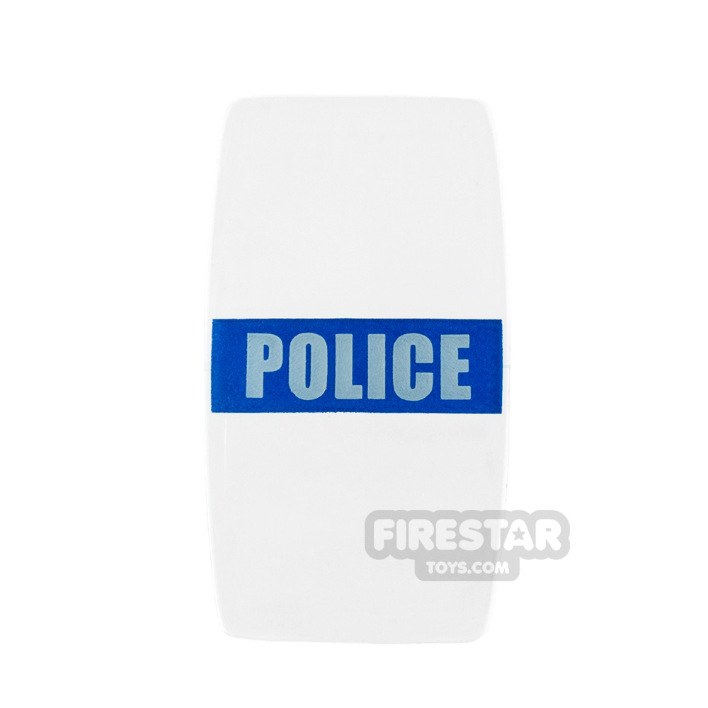 BrickForge Military Shield - PoliceTRANS CLEAR