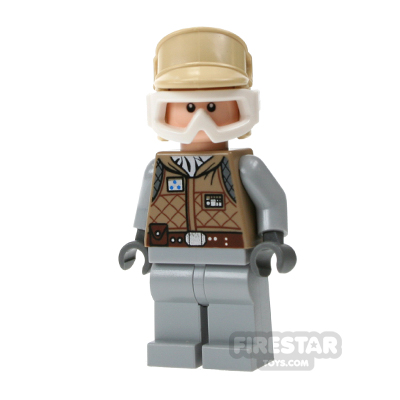 Luke Skywalker Hoth Rebel Commander 8089 Lego Star Wars Minifigure Exc Con 