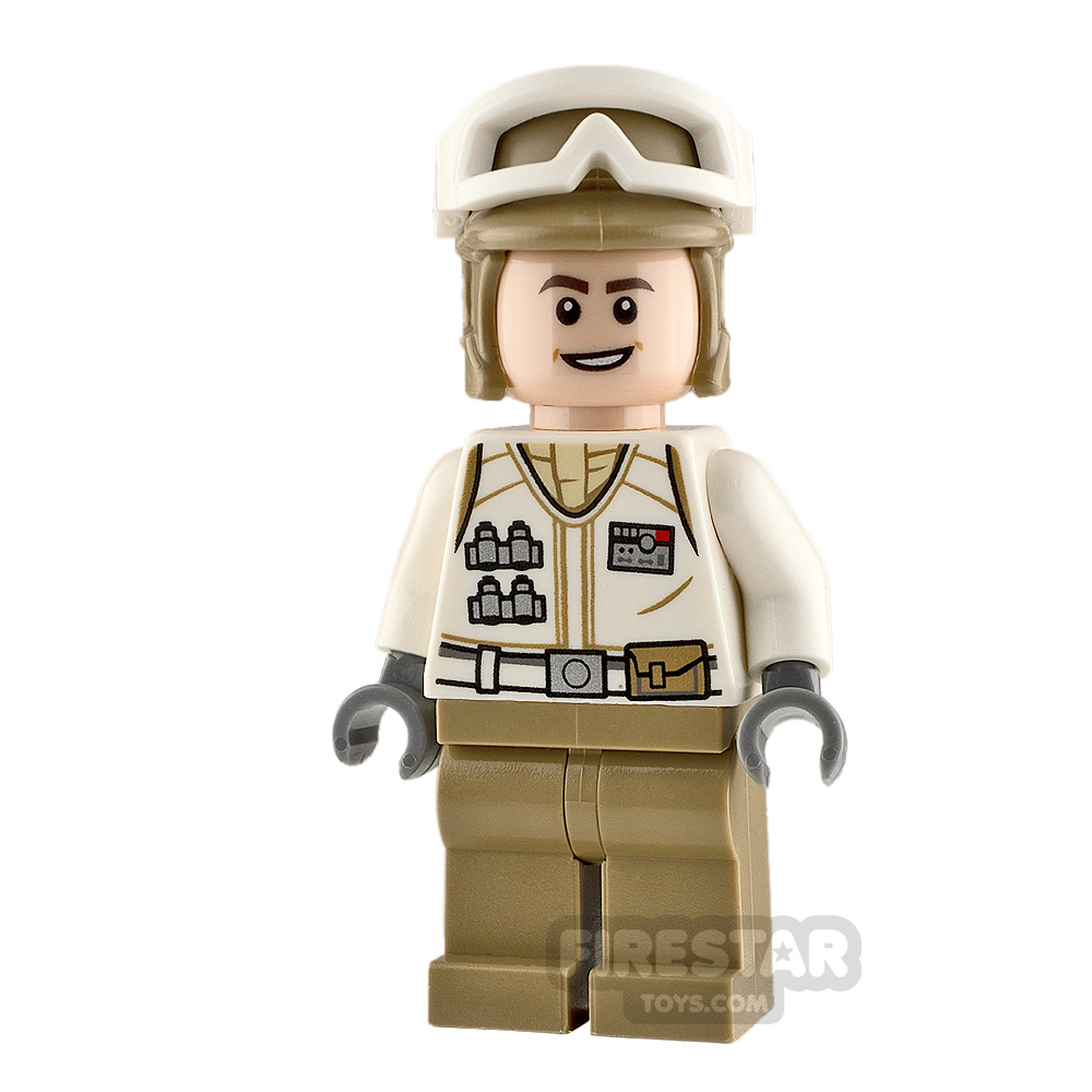 LEGO Star Wars Hoth Rebel Trooper Minifigure Helmet Tan Headgear Accessory 