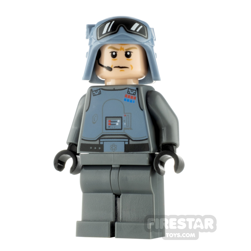 LEGO Star Wars Minifigure General Veers Helmet with Goggles Print