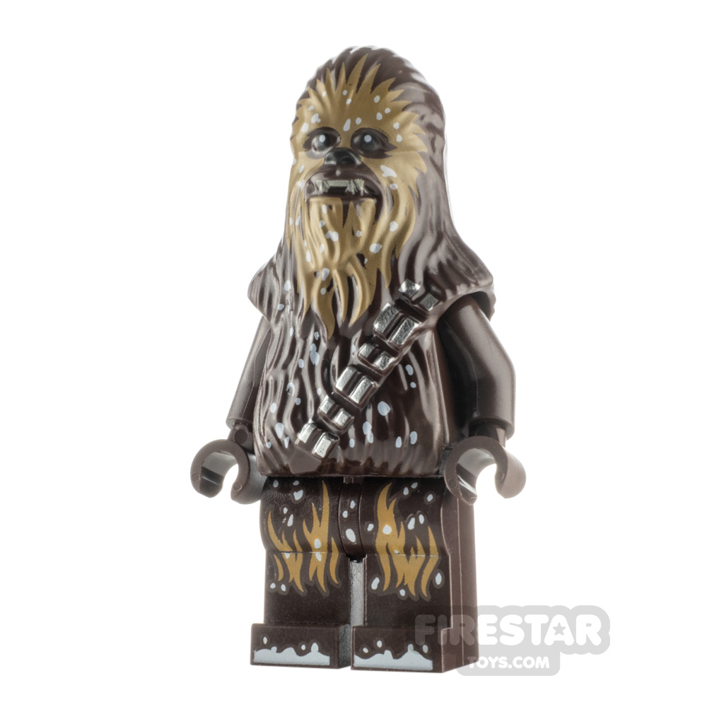 Lego Minifigur Star Wars Schnee Chewbacca 