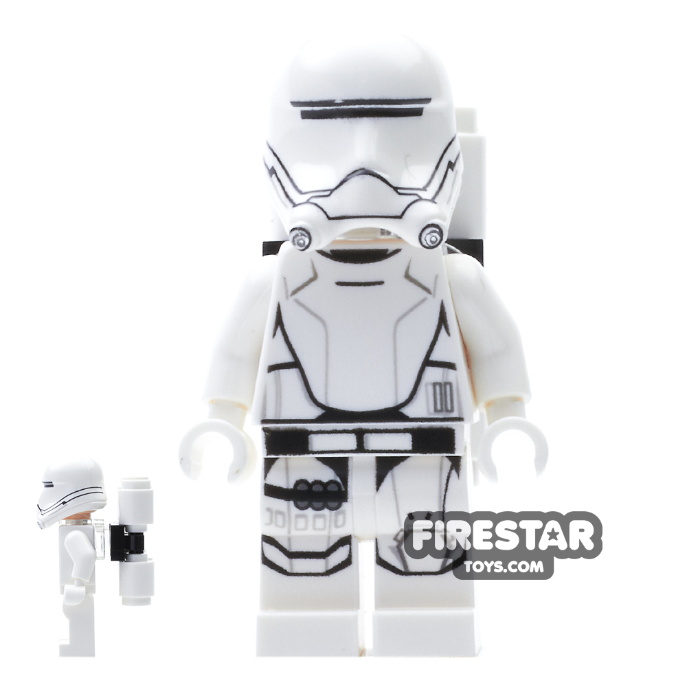Dark Gray Custom FLAME TROOPER BACKPACK for Lego Star Wars Minifigures 