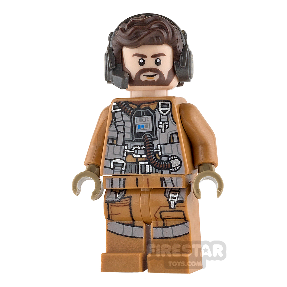 LEGO Star Wars Mini Figure - Resistance Speeder Pilot - Nodin Chavdri