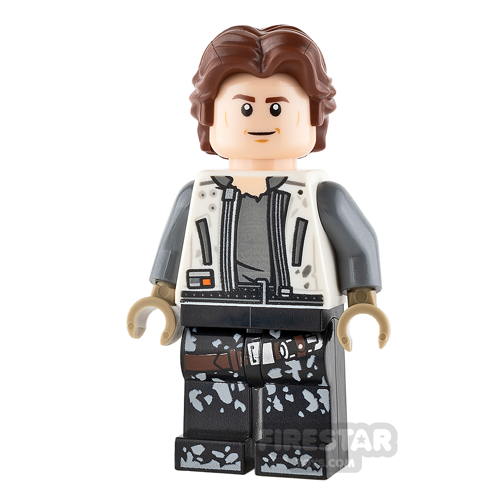 Figur Figurenoberteil weiß Star Wars Han Solo 7104 973ps4 y4 # Lego 