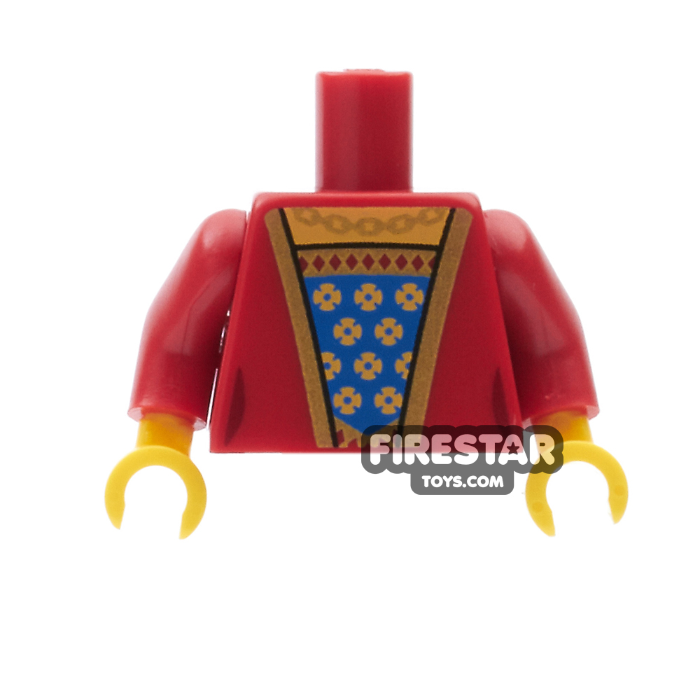 LEGO Mini Figure Torso - QueenRED