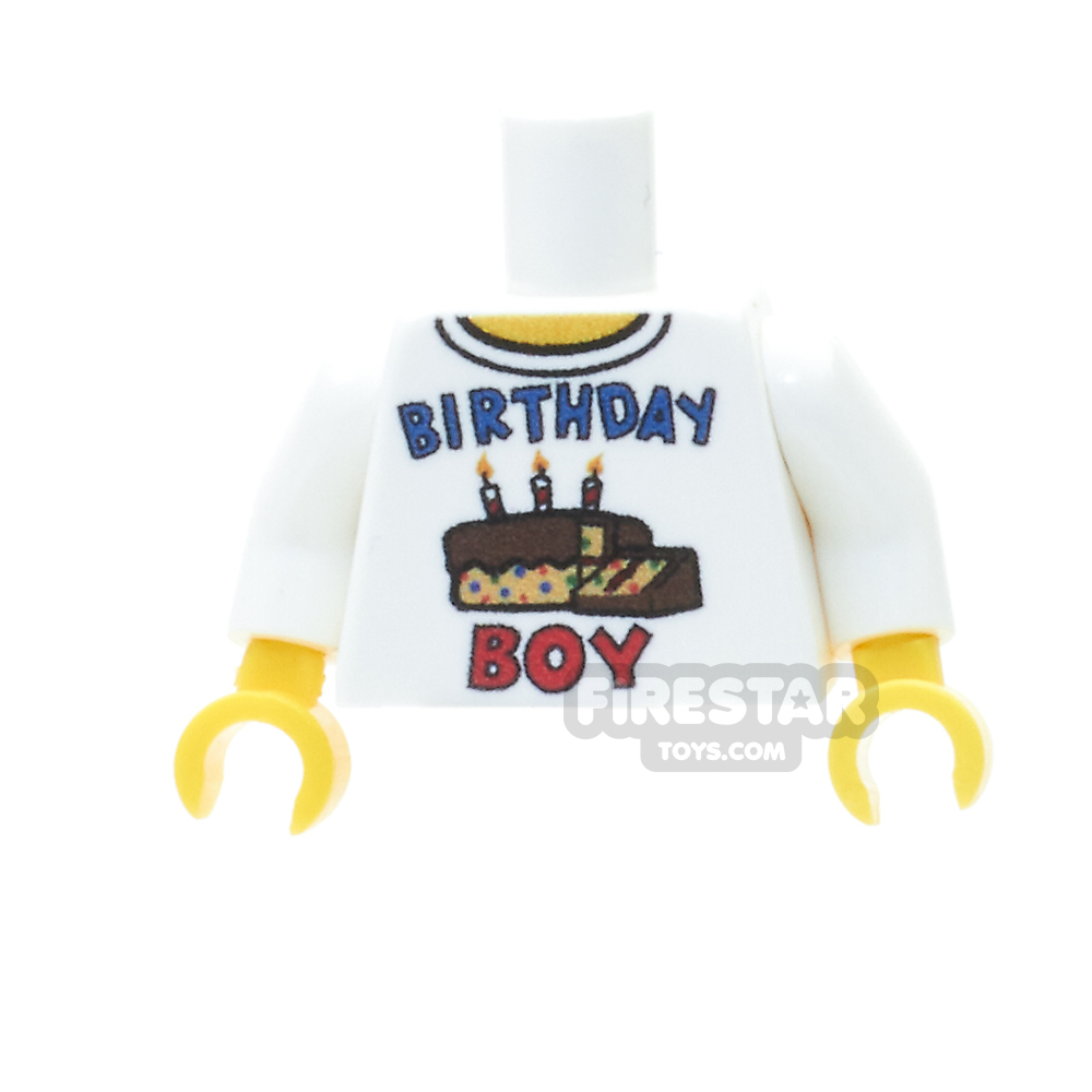 Custom Design Torso - Celebration - Birthday Boy