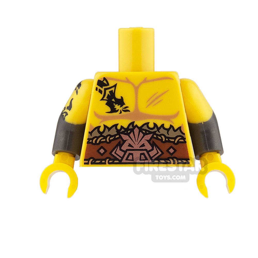 LEGO Mini Figure Torso - Battle Warrior