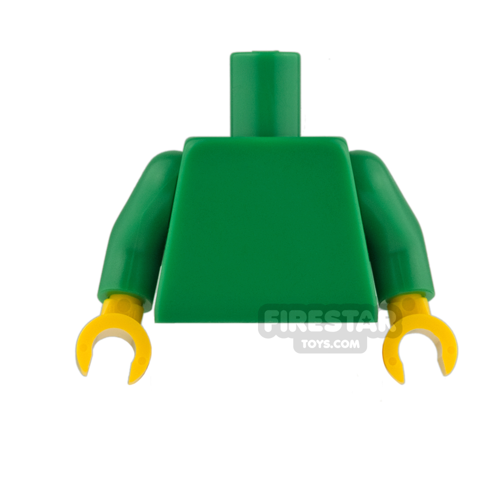 LEGO Mini Figure Torso - Plain GreenGREEN