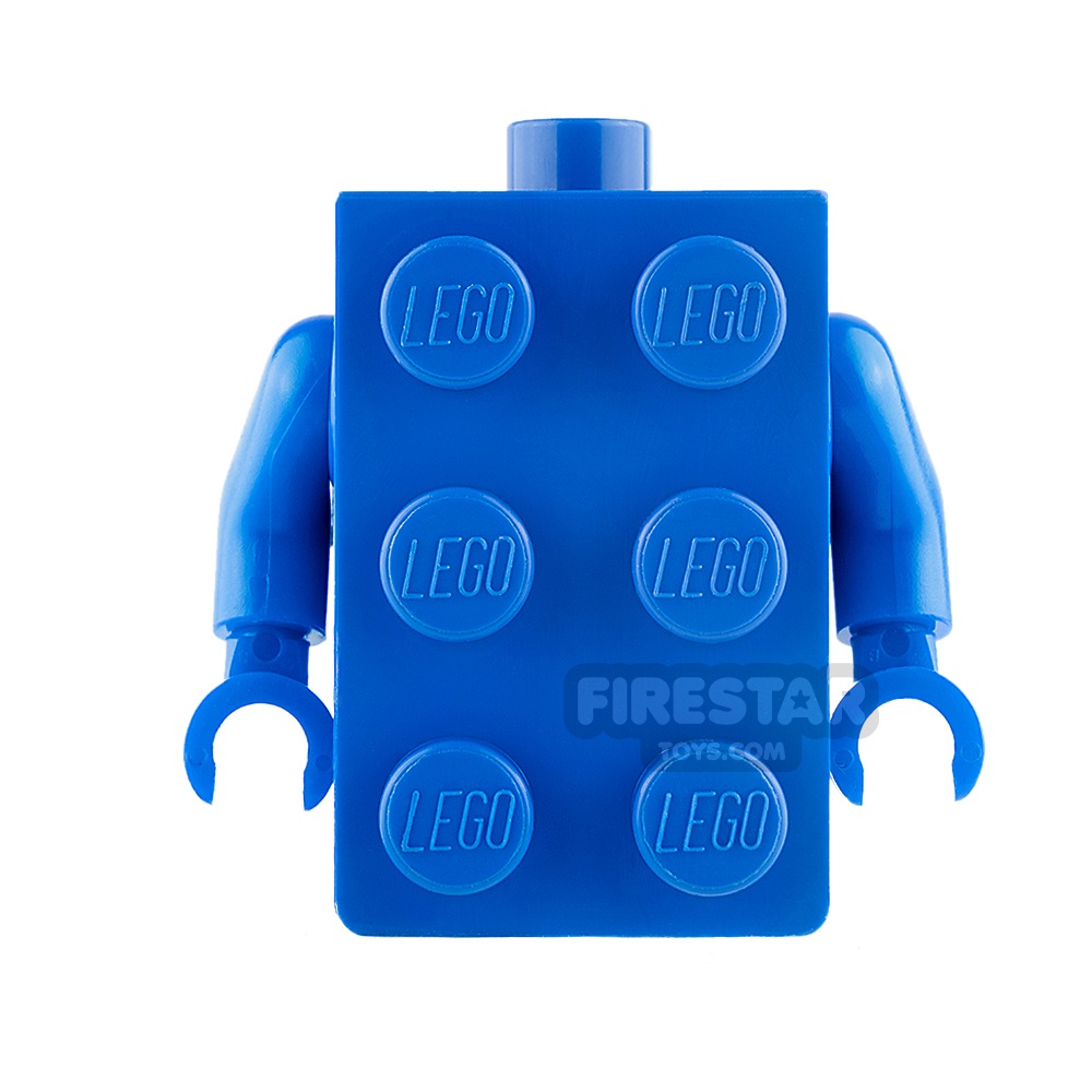LEGO Mini Figure Torso - LEGO Brick - Blue
