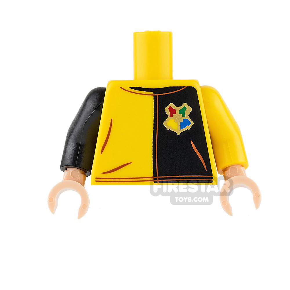 LEGO Mini Figure Torso - Hufflepuff Quidditch Uniform