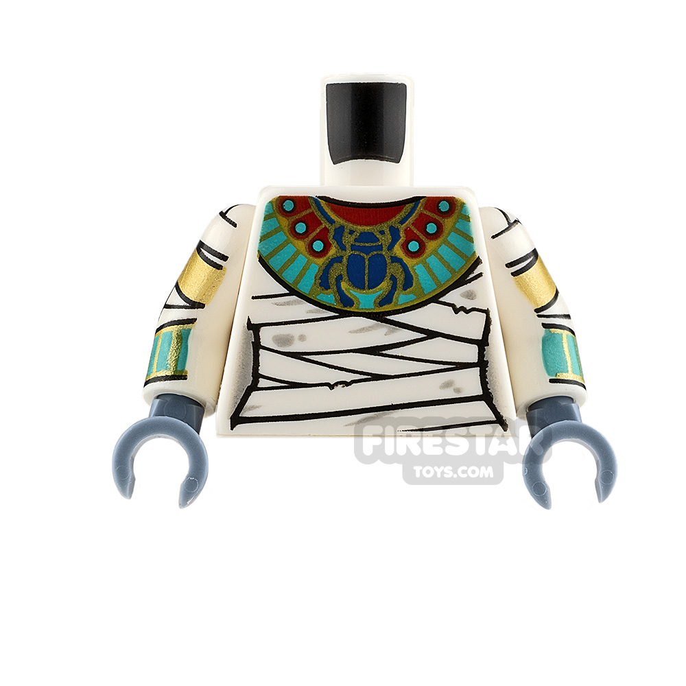 LEGO Minifigure Torso Mummy QueenWHITE