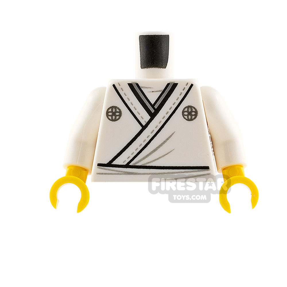 LEGO Minifigure Torso Karate GiWHITE
