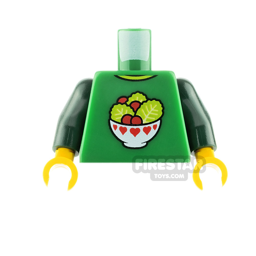 LEGO Minifigure Torso Salad Pattern