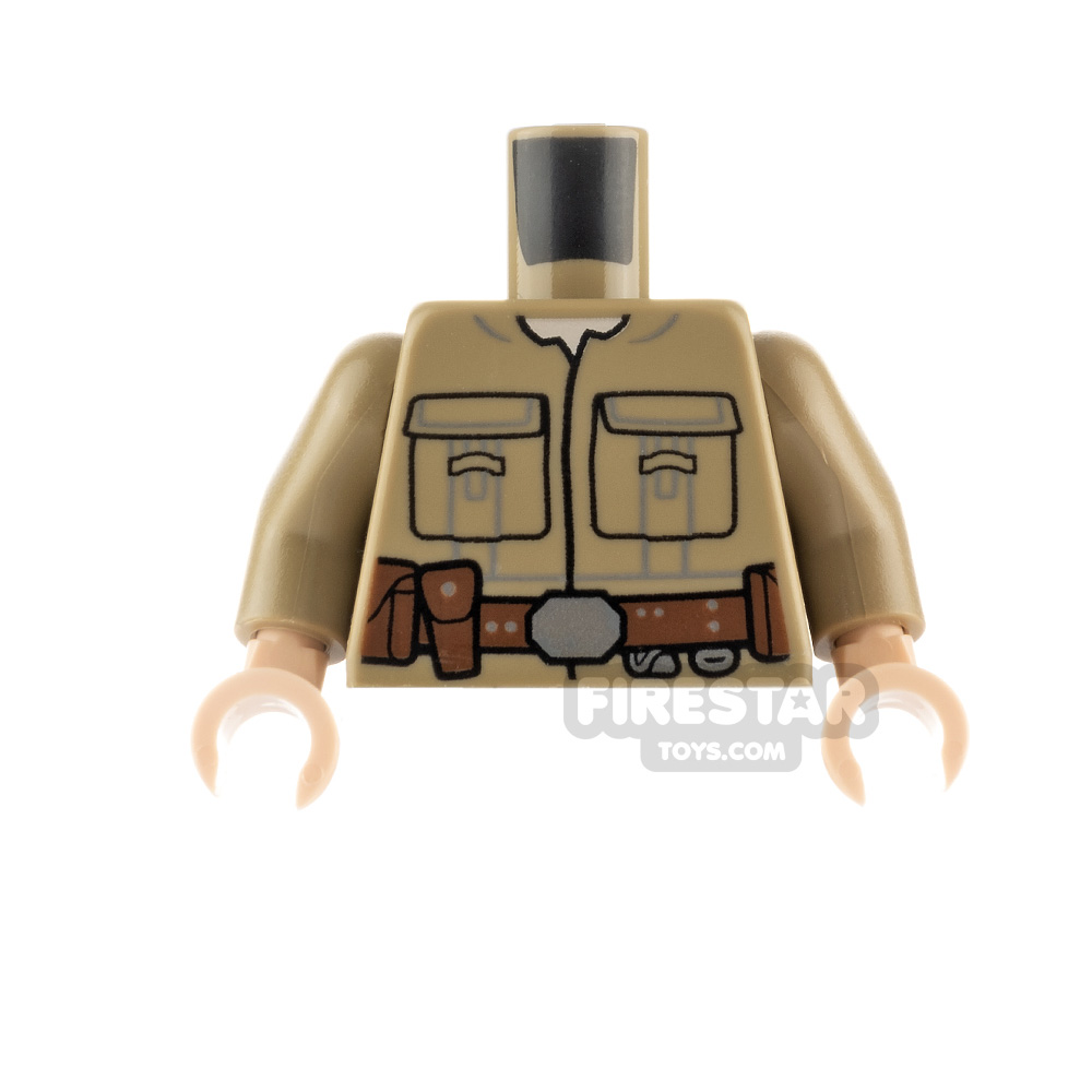 LEGO Minifigure Torso Shirt with Pockets and Belt