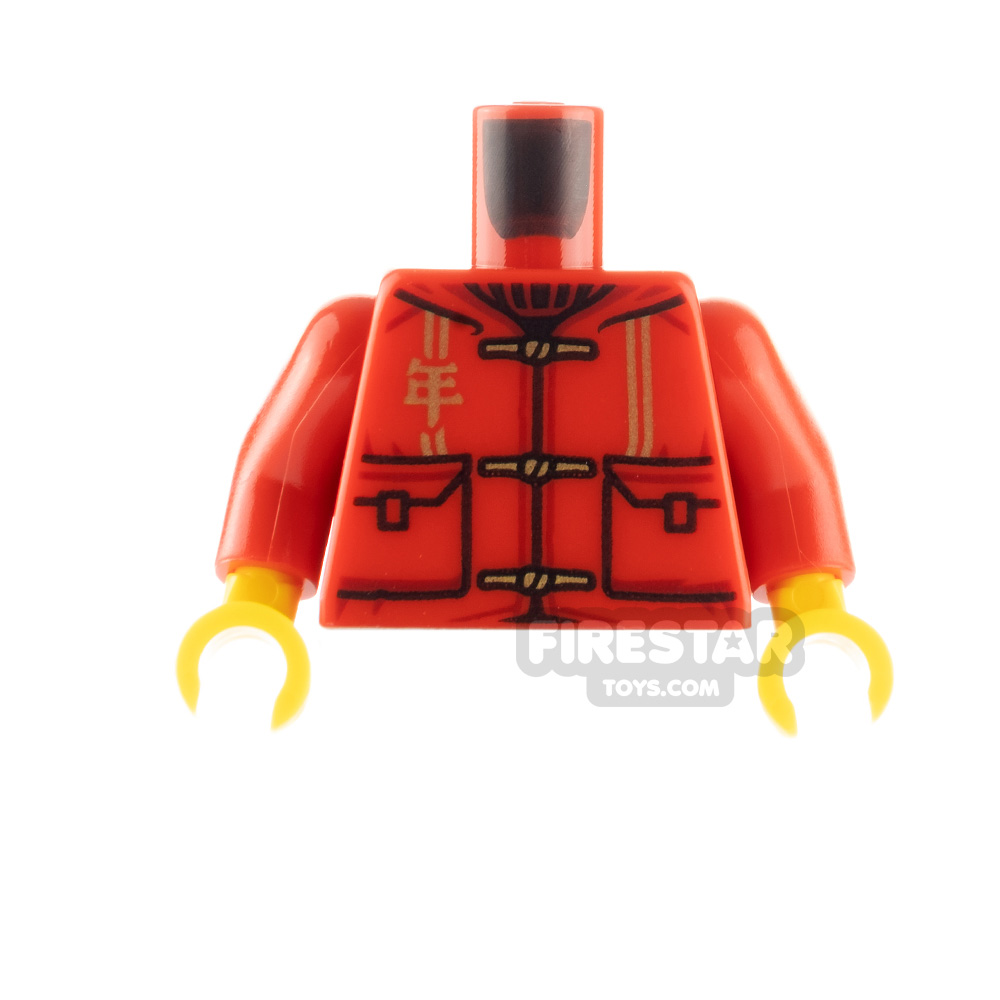 additional image for LEGO Minfigure Torso Tang Jacket with Lion Beast