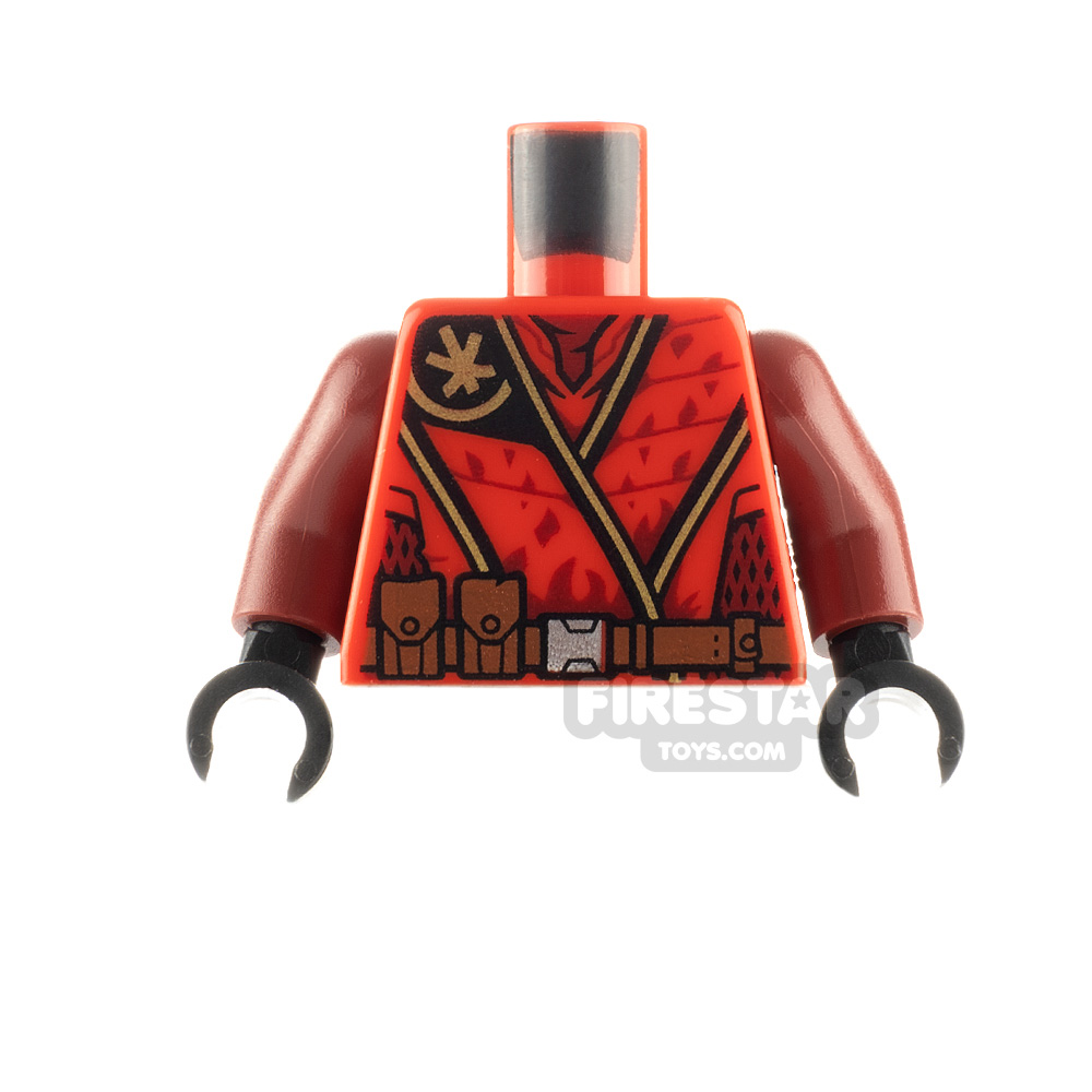 LEGO Minfigure Torso Tunic with BeltREDRED