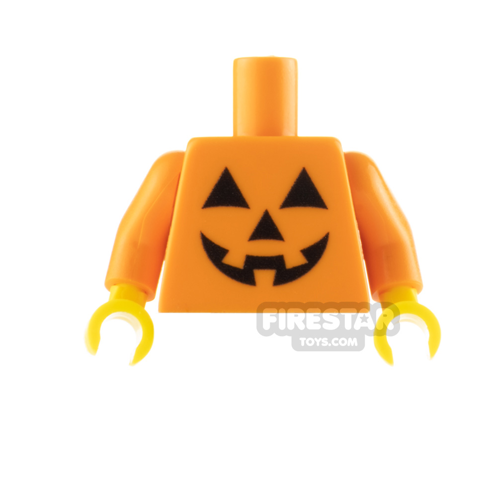 Custom Design Torso Pumpkin FaceORANGE