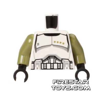 LEGO Mini Figure Torso - Clone Trooper Sergeant